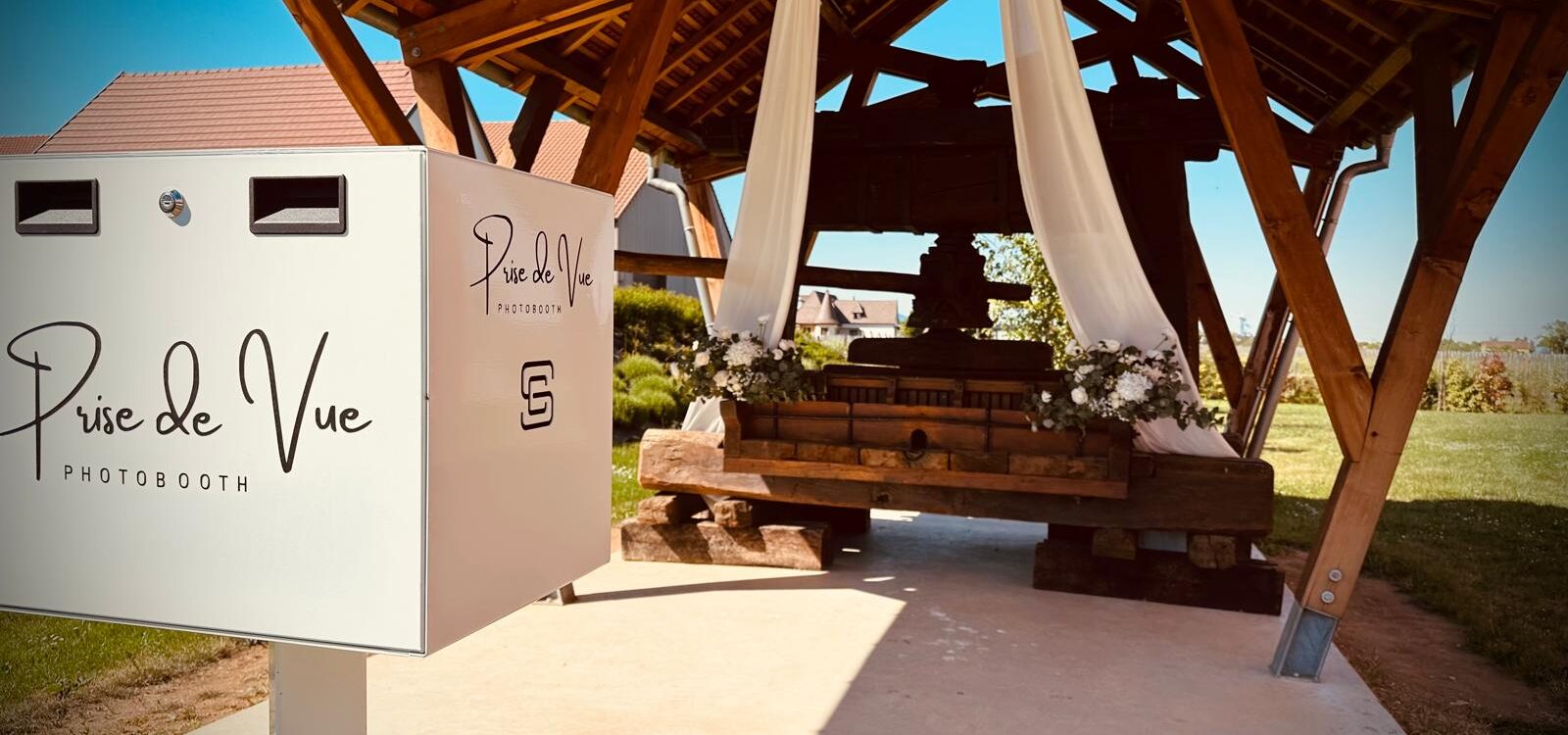 Photobooth en location pour vos &eacute;v&eacute;nements en Alsace Wittelsheim