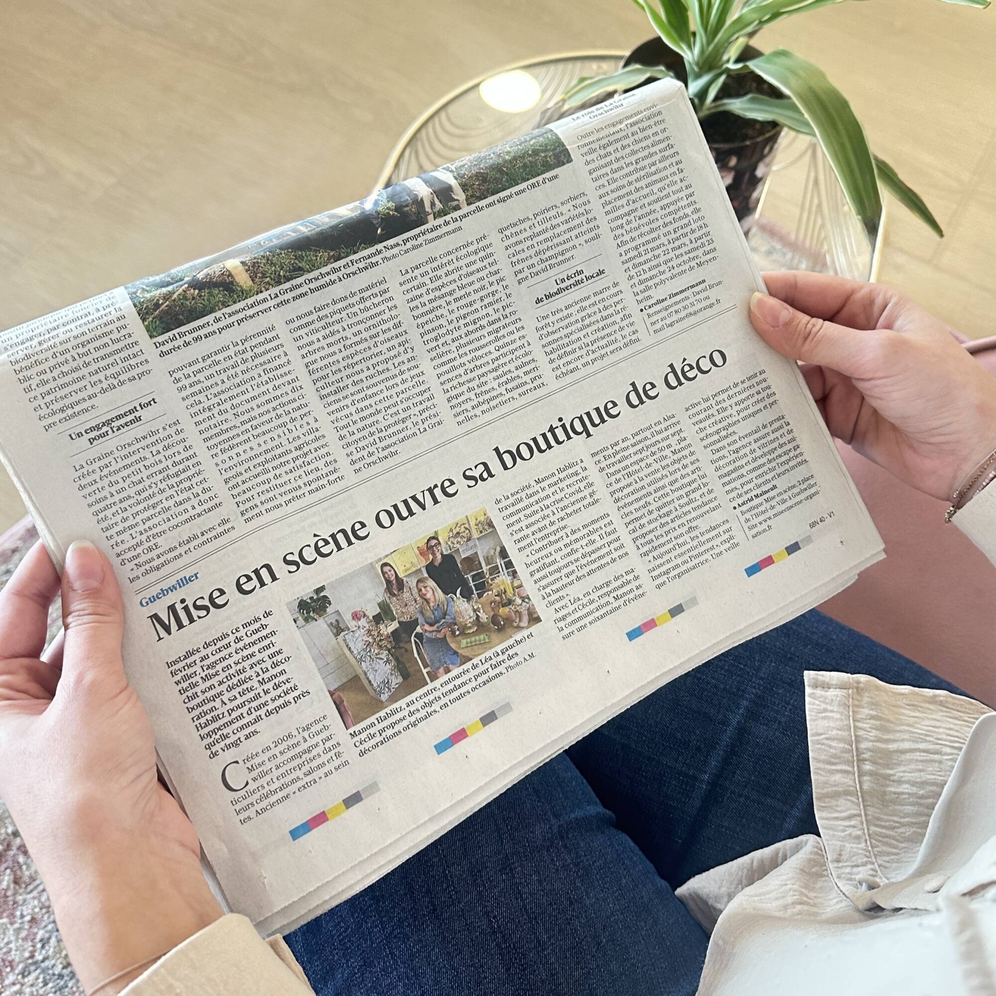 On parle de Mise en Sc&egrave;ne dans la presse Wittelsheim